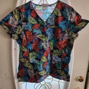 Womens scrub top